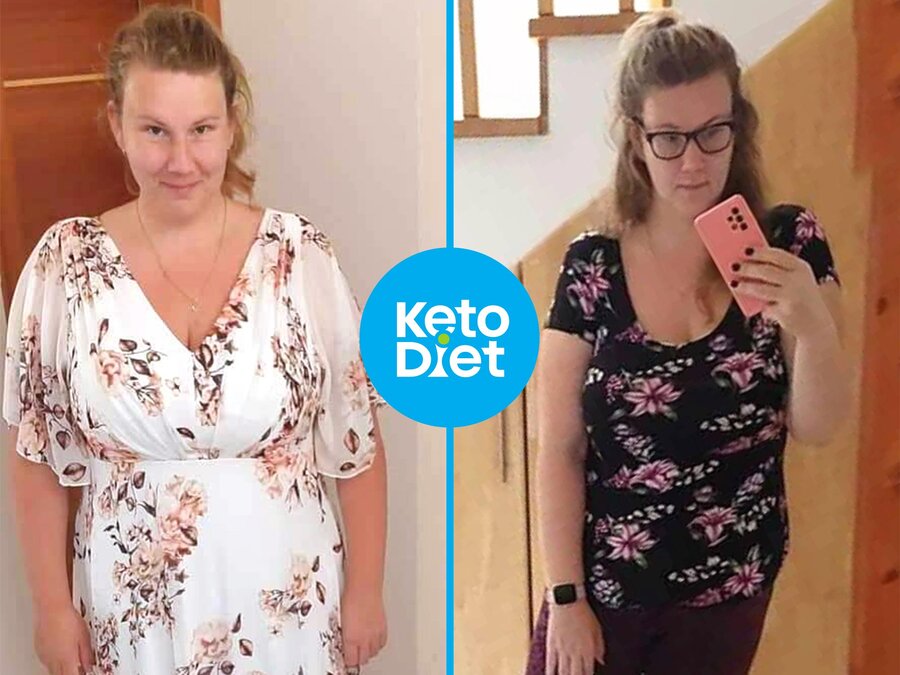 Ilona zhubla s&nbsp;KetoDiet.