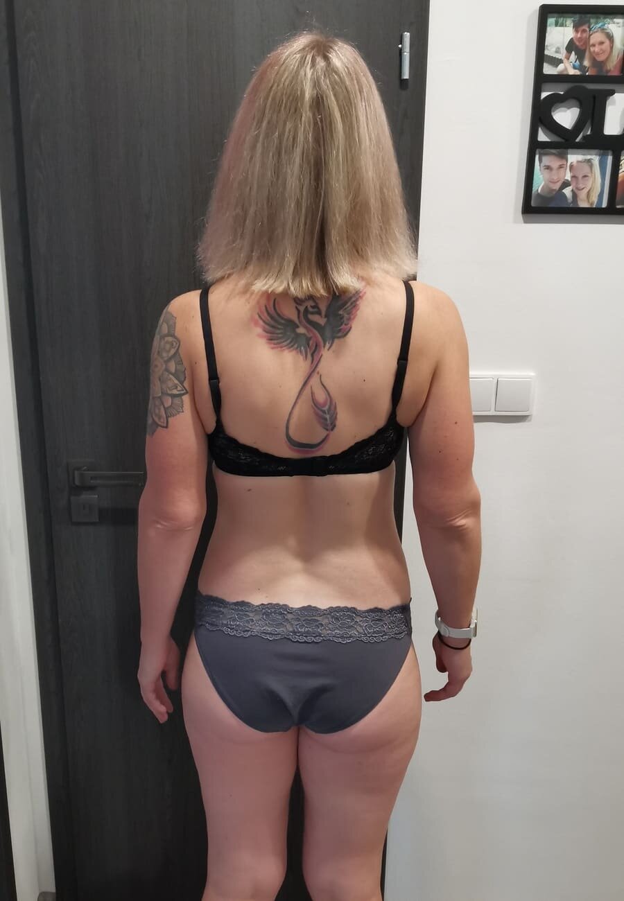 Petra před a po hubnutí s KetoDiet 3