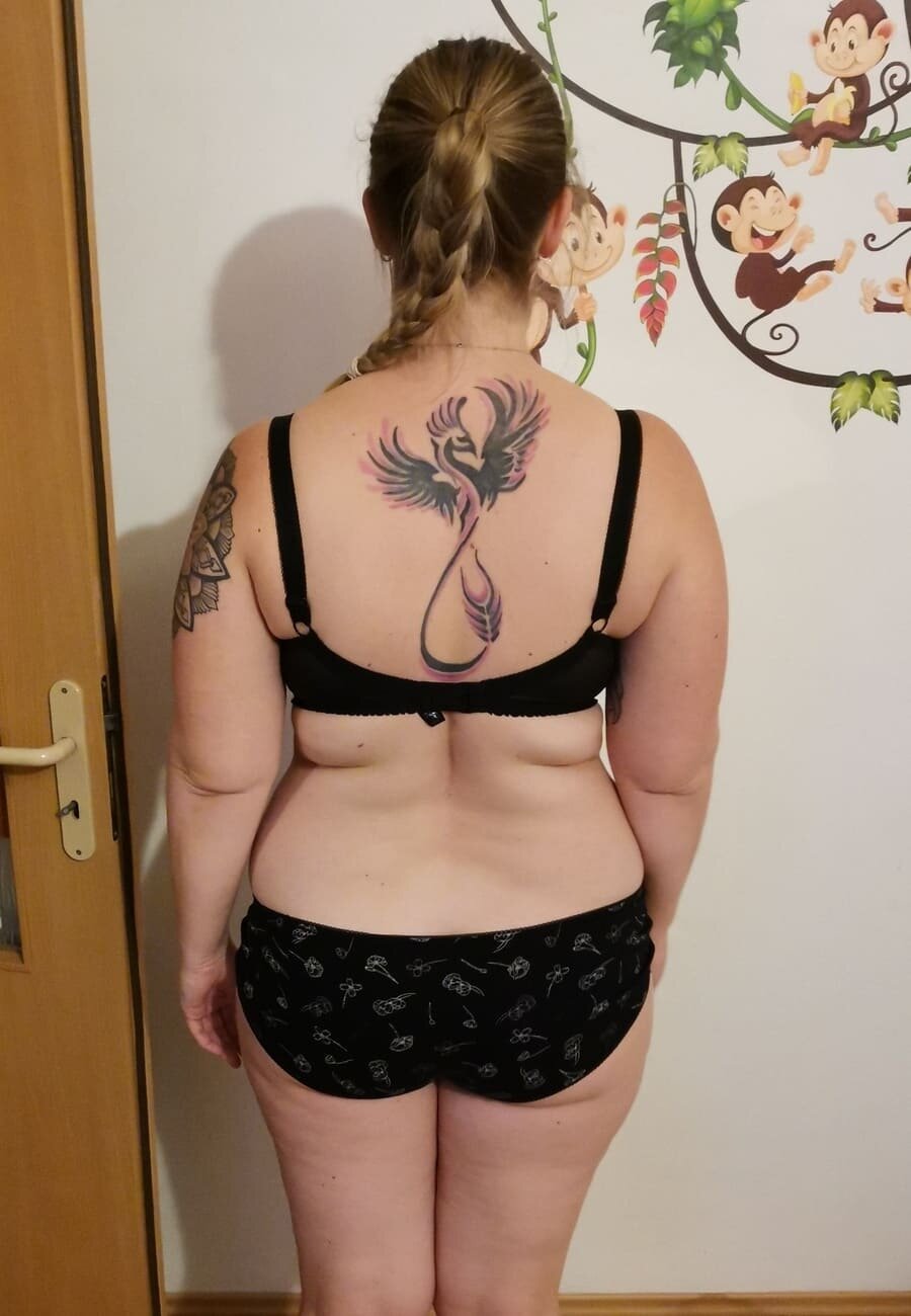 Petra před a po hubnutí s KetoDiet 1