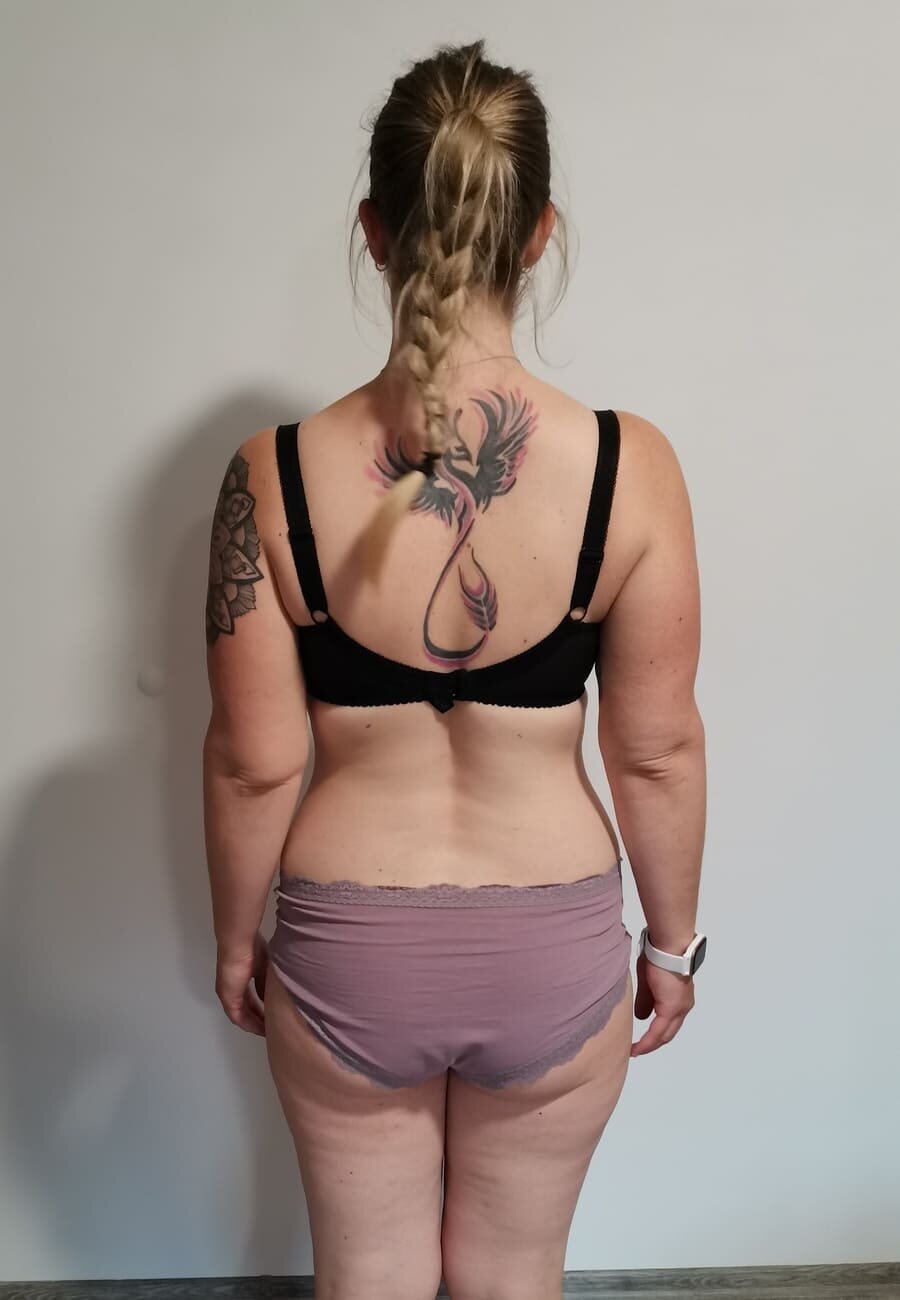 Petra před a po hubnutí s KetoDiet 2